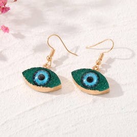 Fashion Eye Alloy Resin Plating WomenS Ear hook 1 Pairpicture20
