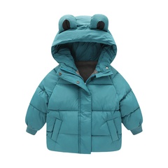 Fashion Animal Cartoon Solid Color Polyester Boys Outerwear
