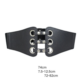 Fashion Solid Color Pu Leather Buckle WomenS Leather Belts 1 Piecepicture16