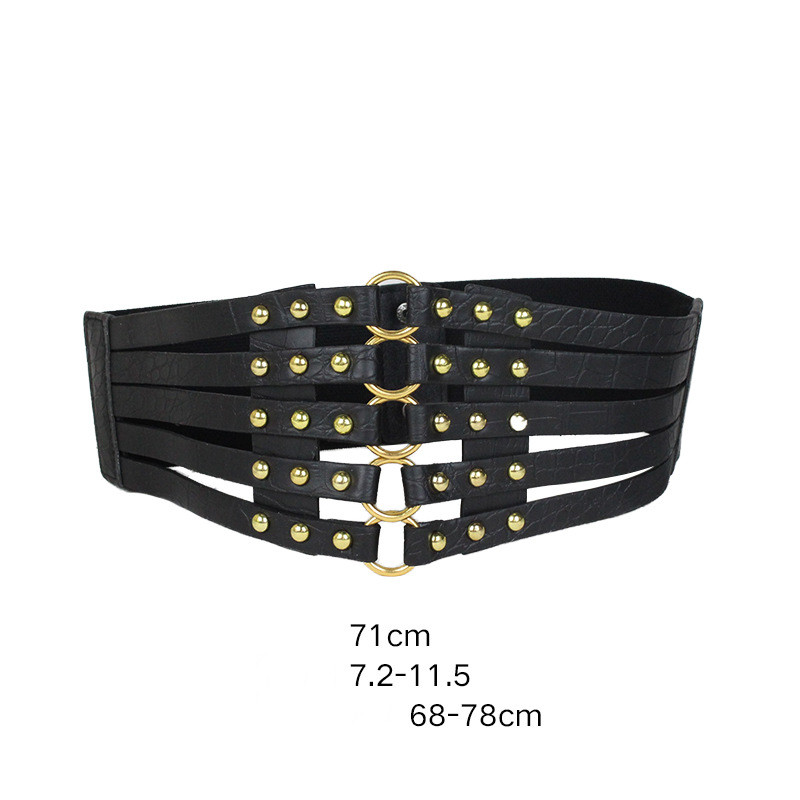 Fashion Solid Color Pu Leather Buckle WomenS Leather Belts 1 Piecepicture3