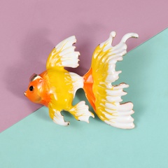 Cute Fish Alloy Women'S Brooches 1 Piece
