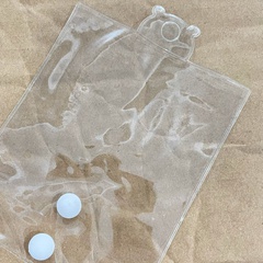 Einfacher Stil Transparent Kunststoff Schmuck Verpackungstaschen 1 Stück