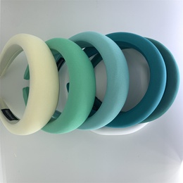 Simple Style Solid Color Sponge Hair Band 1 Piecepicture11