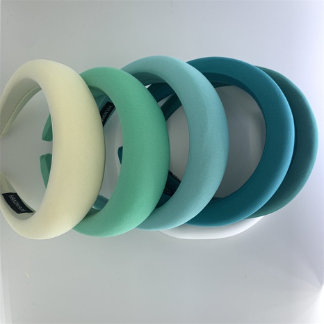 Simple Style Solid Color Sponge Hair Band 1 Piece's discount tags