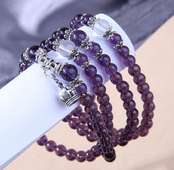 Mode Krone Legierung Glas Perlen Armbänder 1 Stück