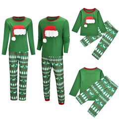 Christmas Fashion Christmas Tree Elk Printing Cotton Hoodies & Sweaters