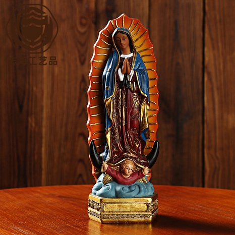 Retro Statue Religious Indoor Table Decoration Gift Resin Crafts's discount tags