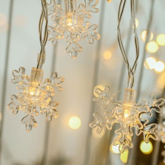 Christmas Romantic Snowflake Plastic Party String Lights 1 Set