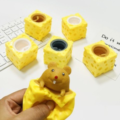 Creative Decompression Cute Cheese Mouse Squeezing Toy