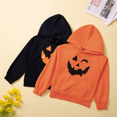 Halloween Fashion Solid Color Polyester Hoodies & Knitwears