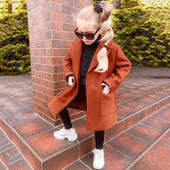 Fashion Solid Color Polyester Boys Outerwear
