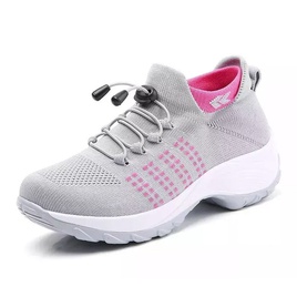 WomenS Casual Color Block Round Toe Sports Shoespicture55