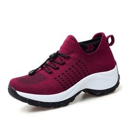 WomenS Casual Color Block Round Toe Sports Shoespicture8