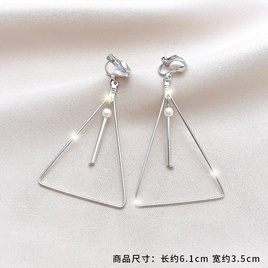 Fashion Geometric Alloy Plating Artificial Gemstones WomenS Ear clips 1 Pairpicture28