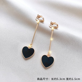 Fashion Geometric Alloy Plating Artificial Gemstones WomenS Ear clips 1 Pairpicture46