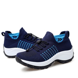 WomenS Casual Color Block Round Toe Sports Shoespicture9