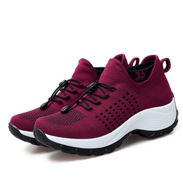 WomenS Casual Color Block Round Toe Sports Shoespicture10