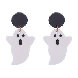 Fashion Pumpkin Letter Ghost Arylic Patchwork Earringspicture30