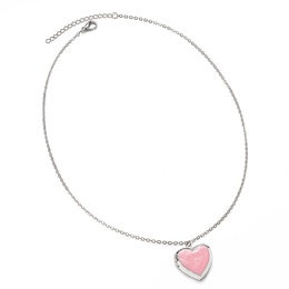 Cute Heart Shape Alloy KidS Pendant Necklace 1 Piecepicture10