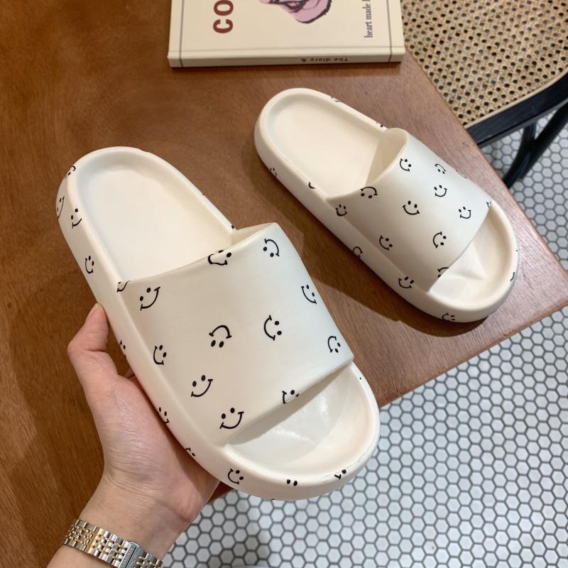 Women'S Casual Face Slides Slippers