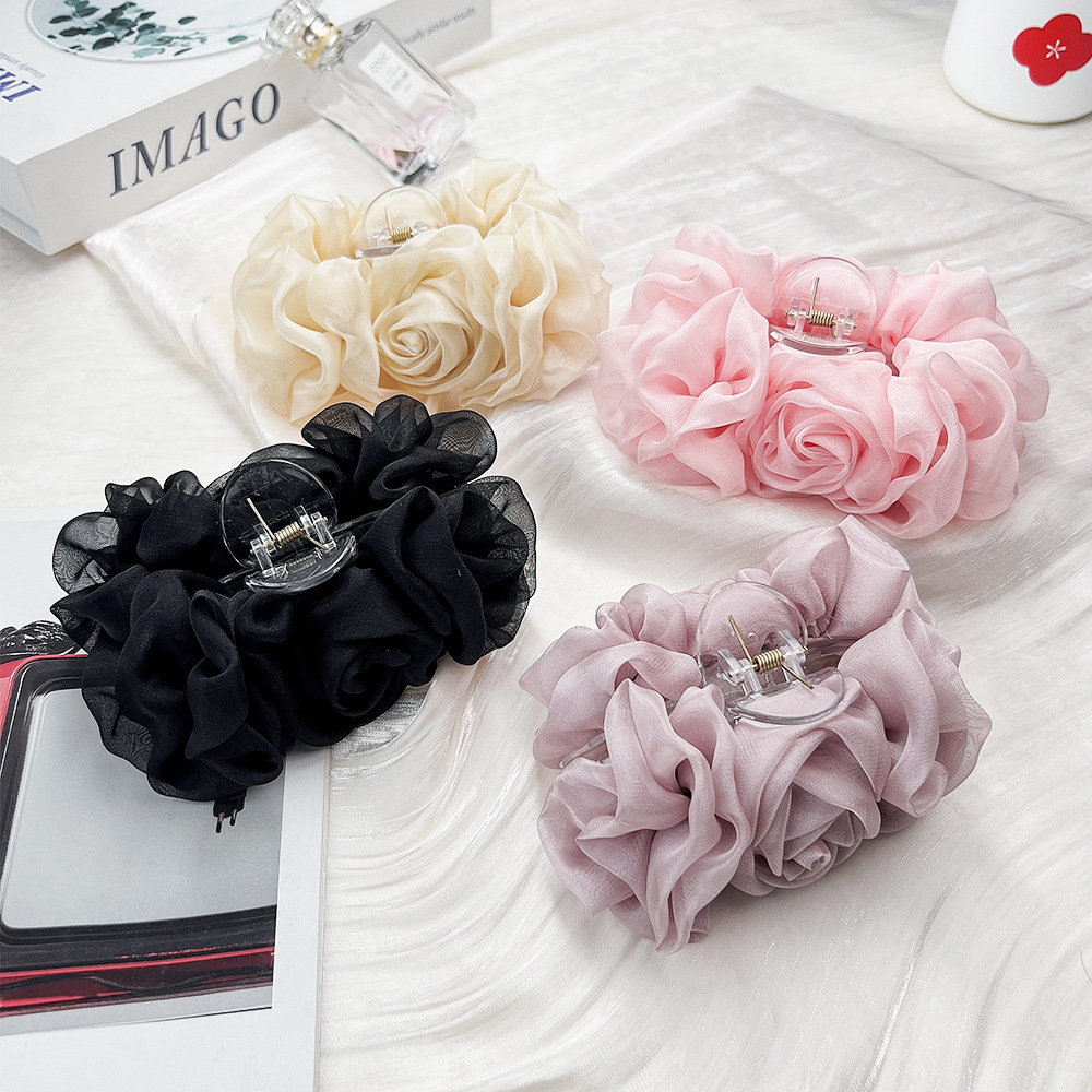 Wholesale Red Flower Hair Accessories, Red Flower Hair Accessories