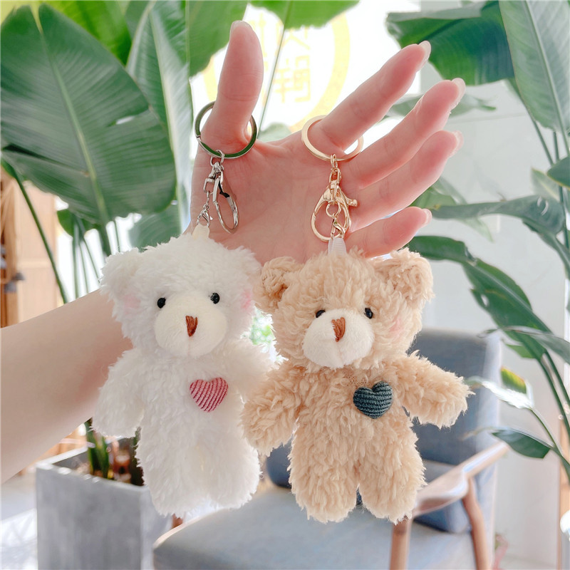 nihaojewelry Cute Bear Bag Pendant Keychain