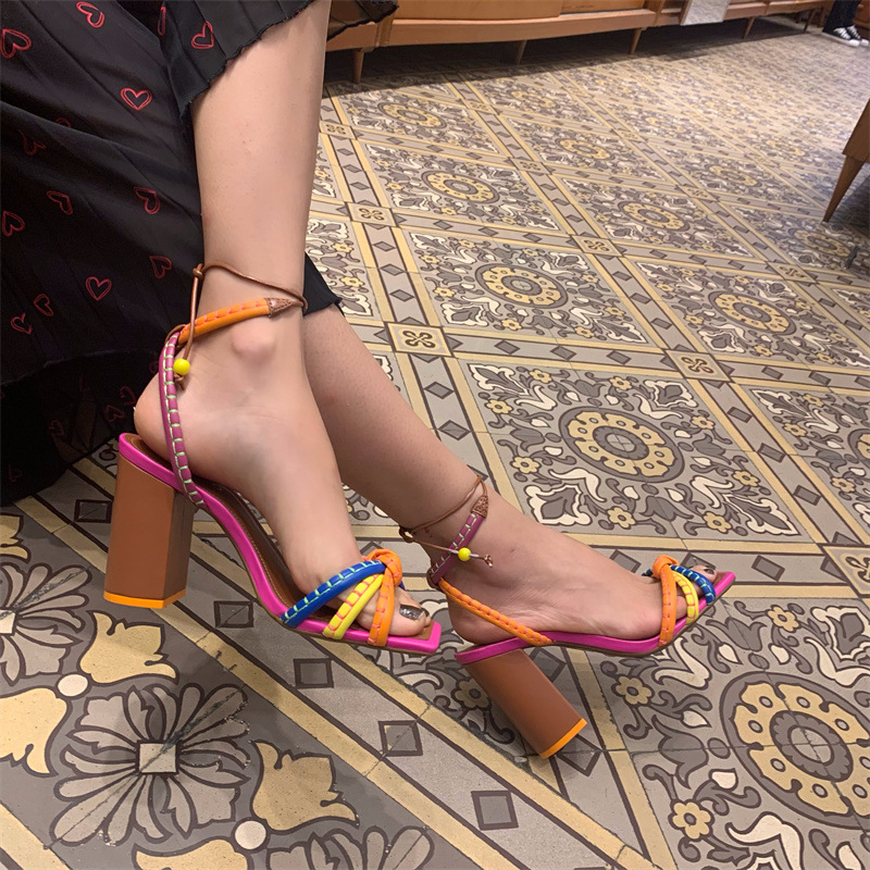 Ethnic Style Wedges Sandals