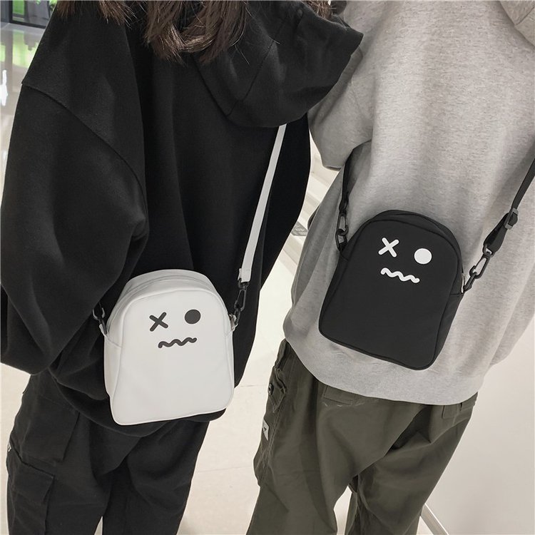 Unisex Small All Seasons Nylon Streetwear Shoulder Bag