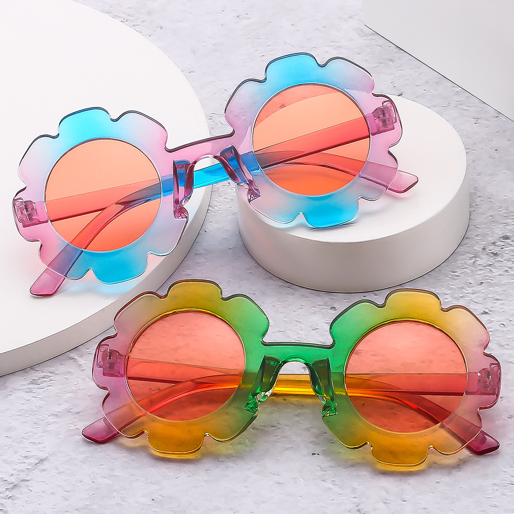 Gafas De Sol Para Niños Rainbow Clouds Negro