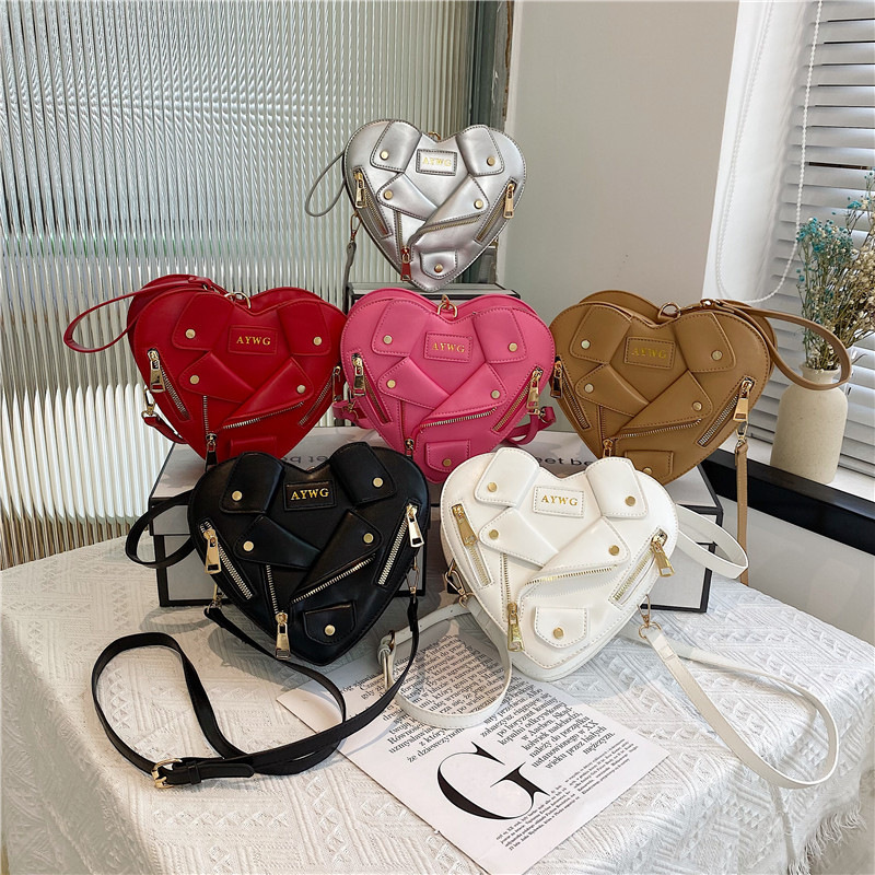 Mini Heart Shaped Crossbody Bags For Teen Girls Handbag Pu Leather Coin  Change Purse For Toddlers Little Girls - AliExpress